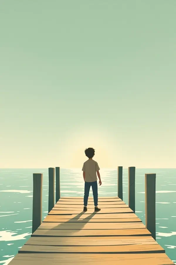 少年与海 高清封面海报
